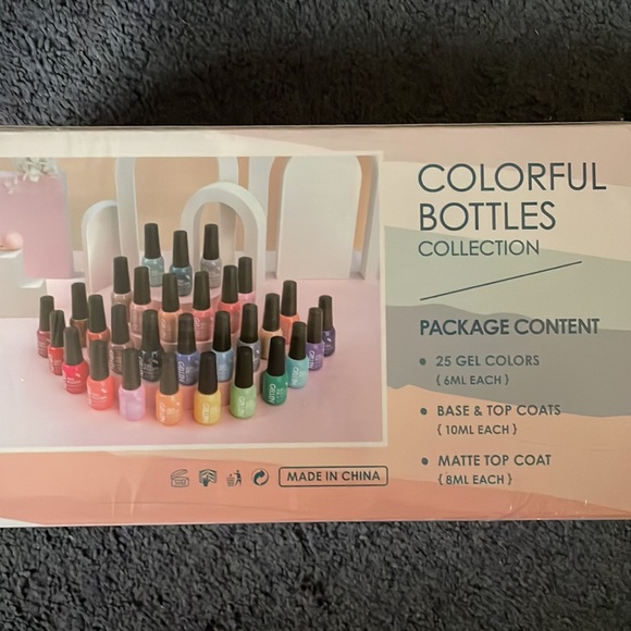 Set of 28 gel nail polishes - Picture 2 of 2